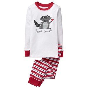 NWT Gymboree Size 4 "SWEETHEART SHOP" Bandit 2 Piece Gymmies Kid Boy